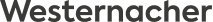 Westernacher logo in sleek, modern typography against a transparent background, professional logo design for branding purposes